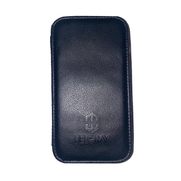 Helgray‎ Silver Chronograph Watch Case - Case Only